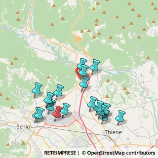 Mappa Via Trento, 36013 Piovene Rocchette VI, Italia (4.272)