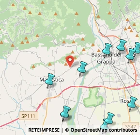 Mappa Via Giuseppe Vivian, 36063 Marostica VI, Italia (5.85)