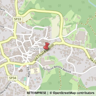Mappa Via cesare battisti 10, 28045 Invorio, Novara (Piemonte)