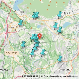 Mappa Via Monte Rosa, 22063 Cantù CO, Italia (3.77067)