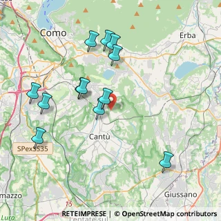 Mappa Via Monte Rosa, 22063 Cantù CO, Italia (4.04917)