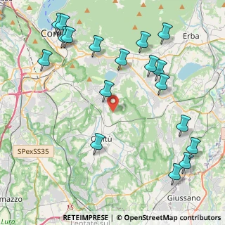 Mappa Via Monte Rosa, 22063 Cantù CO, Italia (5.22778)
