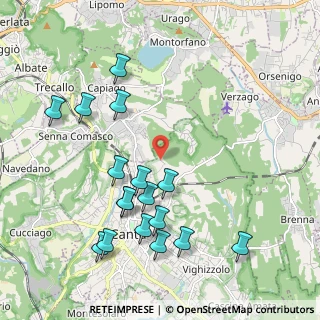 Mappa Via Monte Rosa, 22063 Cantù CO, Italia (2.22765)