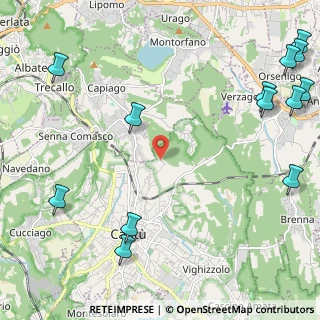Mappa Via Monte Rosa, 22063 Cantù CO, Italia (3.30308)