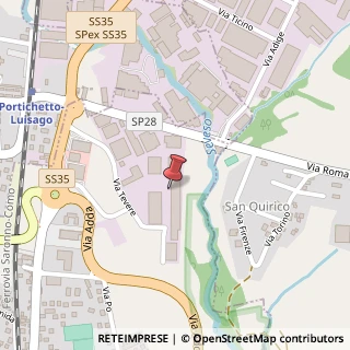 Mappa Via Tevere, 33, 22073 Fino Mornasco, Como (Lombardia)