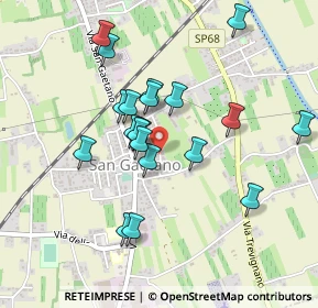 Mappa Via Torresan, 31044 Montebelluna TV, Italia (0.4065)