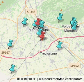 Mappa Via Torresan, 31044 Montebelluna TV, Italia (4.092)