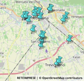 Mappa Via Torresan, 31044 Montebelluna TV, Italia (1.9445)