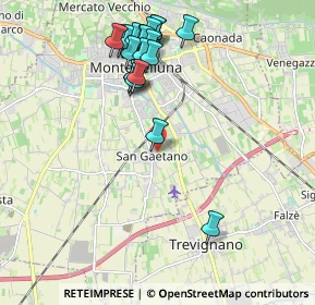 Mappa Via Torresan, 31044 Montebelluna TV, Italia (2.0975)