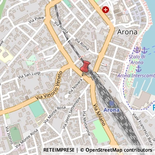 Mappa Via Torino, 25, 28041 Arona, Novara (Piemonte)