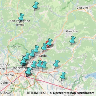 Mappa Via Alessandro Volta, 24021 Albino BG, Italia (9.5785)