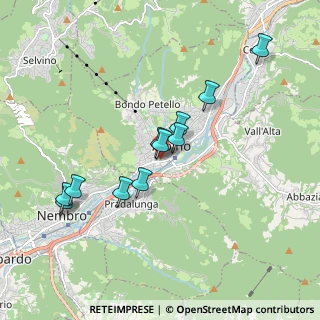 Mappa Via Alessandro Volta, 24021 Albino BG, Italia (1.65273)