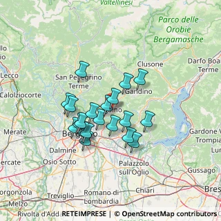 Mappa Via Alessandro Volta, 24021 Albino BG, Italia (10.6885)