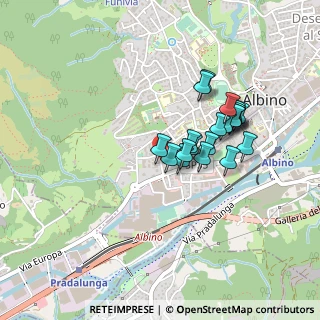 Mappa Via Crespi B., 24021 Albino BG, Italia (0.353)