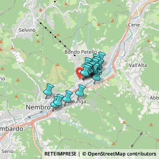 Mappa Via Crespi B., 24021 Albino BG, Italia (0.8995)
