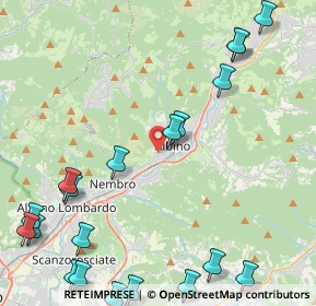 Mappa Via Crespi B., 24021 Albino BG, Italia (6.089)