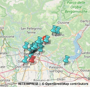 Mappa Via Crespi B., 24021 Albino BG, Italia (11.49529)