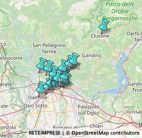 Mappa Via Crespi B., 24021 Albino BG, Italia (10.51059)