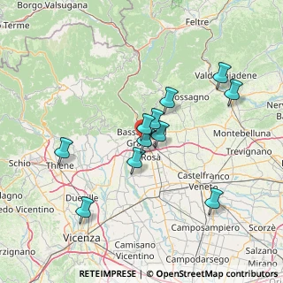 Mappa Via Vittore Carpaccio, 36061 Bassano del Grappa VI, Italia (12.78727)