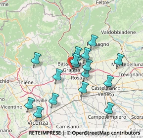 Mappa Via Vittore Carpaccio, 36061 Bassano del Grappa VI, Italia (13.25563)
