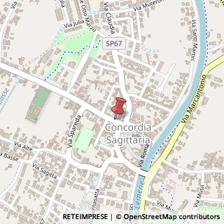 Mappa Via San Pietro, 16, 30023 Concordia Sagittaria, Venezia (Veneto)