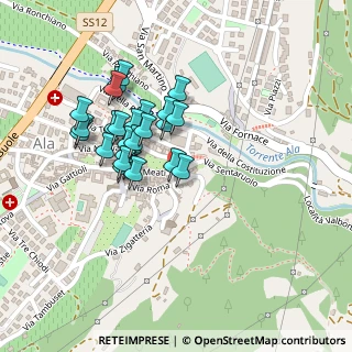 Mappa Piazza Bonacquisto, 38061 Ala TN, Italia (0.18462)