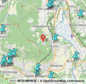 Mappa Piazza Roma, 23881 Airuno LC, Italia (3.39706)