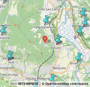 Mappa Piazza Roma, 23881 Airuno LC, Italia (3.10077)