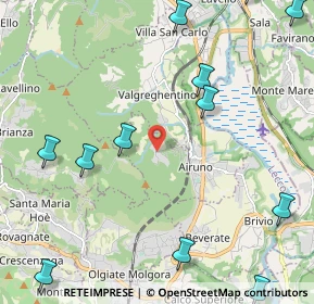 Mappa Piazza Roma, 23881 Airuno LC, Italia (2.98417)