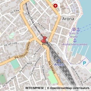 Mappa Via Torino,  19, 28041 Arona, Novara (Piemonte)