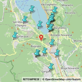 Mappa Via Madonna Di Luzzara, 28024 Gozzano NO, Italia (2.045)