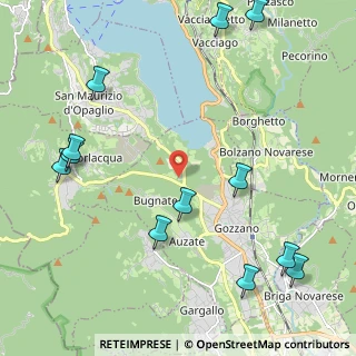 Mappa Via Madonna Di Luzzara, 28024 Gozzano NO, Italia (2.76833)