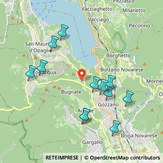 Mappa Via Madonna Di Luzzara, 28024 Gozzano NO, Italia (2.10417)