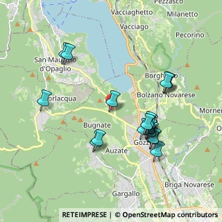 Mappa Via Madonna Di Luzzara, 28024 Gozzano NO, Italia (1.895)