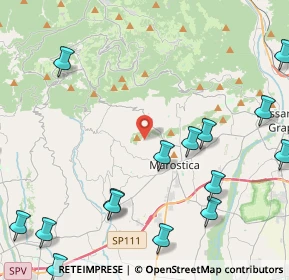Mappa Via Costalunga, 36063 Marostica VI, Italia (6.5685)