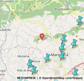 Mappa Via Costalunga, 36063 Marostica VI, Italia (3.596)