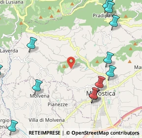 Mappa Via Costalunga, 36063 Marostica VI, Italia (2.98385)