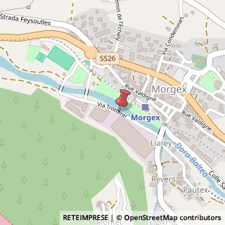 Mappa Strada Trotterel, 6, 11017 Morgex, Aosta (Valle d'Aosta)