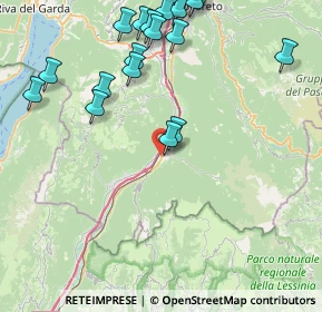 Mappa Viale 4 Novembre, 38061 Ala TN, Italia (10.21)