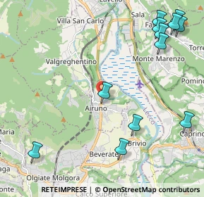 Mappa SP 72, 23881 Airuno LC, Italia (2.84833)