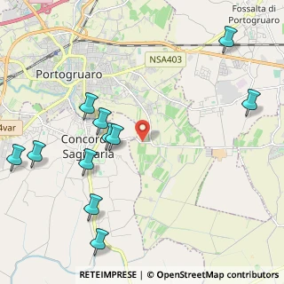 Mappa Via A. De Gasperi, 30026 Portogruaro VE, Italia (2.57)