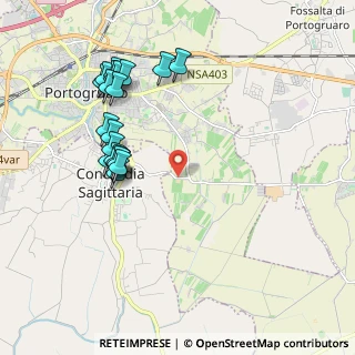 Mappa Via A. De Gasperi, 30026 Portogruaro VE, Italia (2.073)