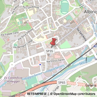 Mappa Via Mazzini Giuseppe, 200, 24021 Albino BG, Italia, 24021 Albino, Bergamo (Lombardia)