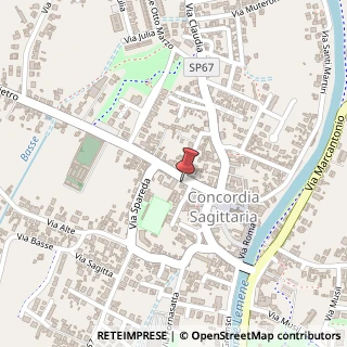 Mappa Via San Pietro, 71, 30023 Concordia Sagittaria, Venezia (Veneto)
