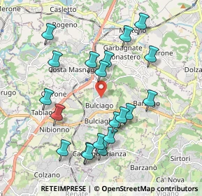 Mappa Via Belvedere, 23892 Bulciago LC, Italia (1.9835)