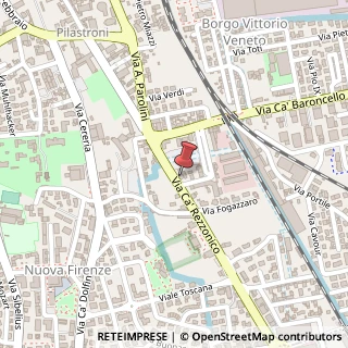Mappa Via Ca' Rezzonico, 67, 36061 Bassano del Grappa, Vicenza (Veneto)