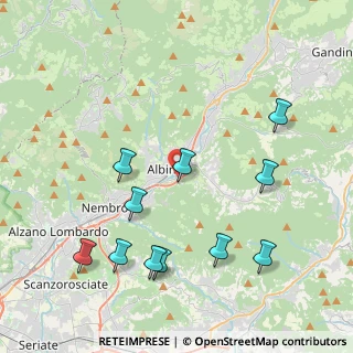 Mappa SP 35, 24021 Albino BG, Italia (4.49455)