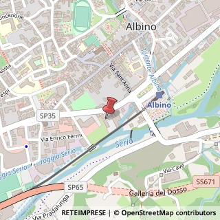 Mappa Via Marconi Guglielmo, 9, 24021 Albino, Bergamo (Lombardia)