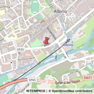 Mappa Via marconi guglielmo 5/c, 24021 Albino, Bergamo (Lombardia)
