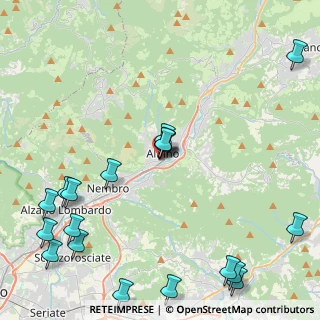 Mappa Via Guglielmo Marconi, 24021 Albino BG, Italia (5.896)